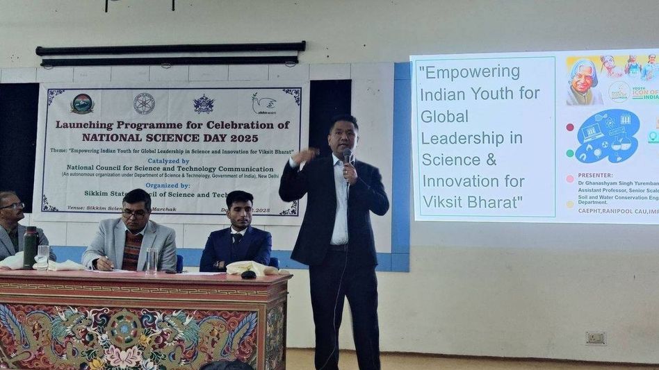 Sikkim celebrates National Science Day with focus on empowering youth for global leadership Sikkim celebrates National Science Day with focus on empowering youth for global leadership