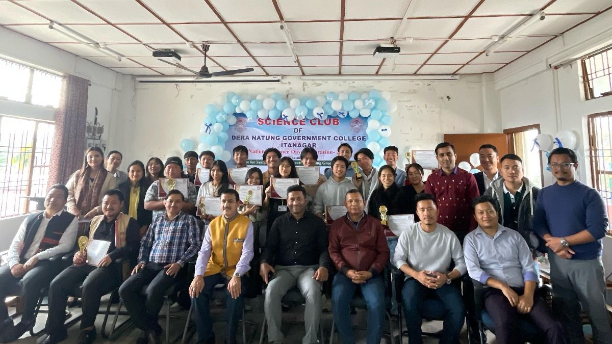 Arunachal: Itanagar's Dera Natung college celebrates National Science Day 2025
