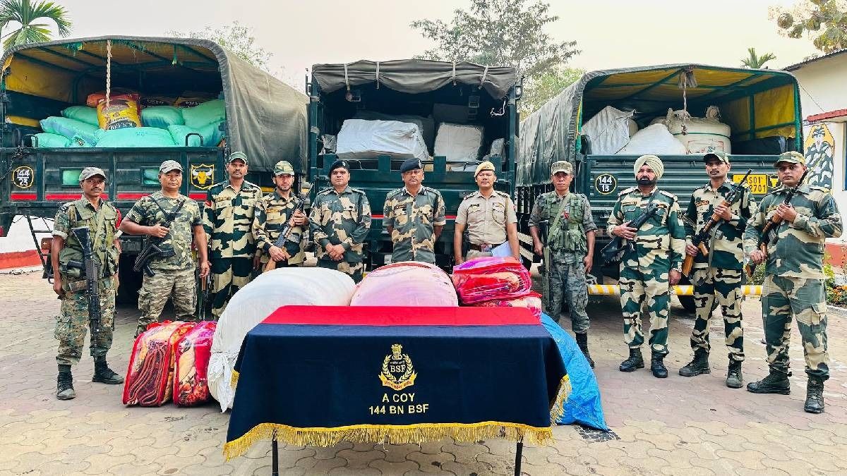 Meghalaya BSF seize foils contraband worth over Rs 61 lakh in separate operations