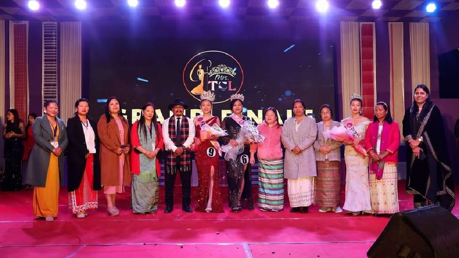 Arunachal's Nisai Wangsu Saham crowned Mrs Tirap Changlang Longding 2025 Arunachal's Nisai Wangsu Saham crowned Mrs Tirap Changlang Longding 2025