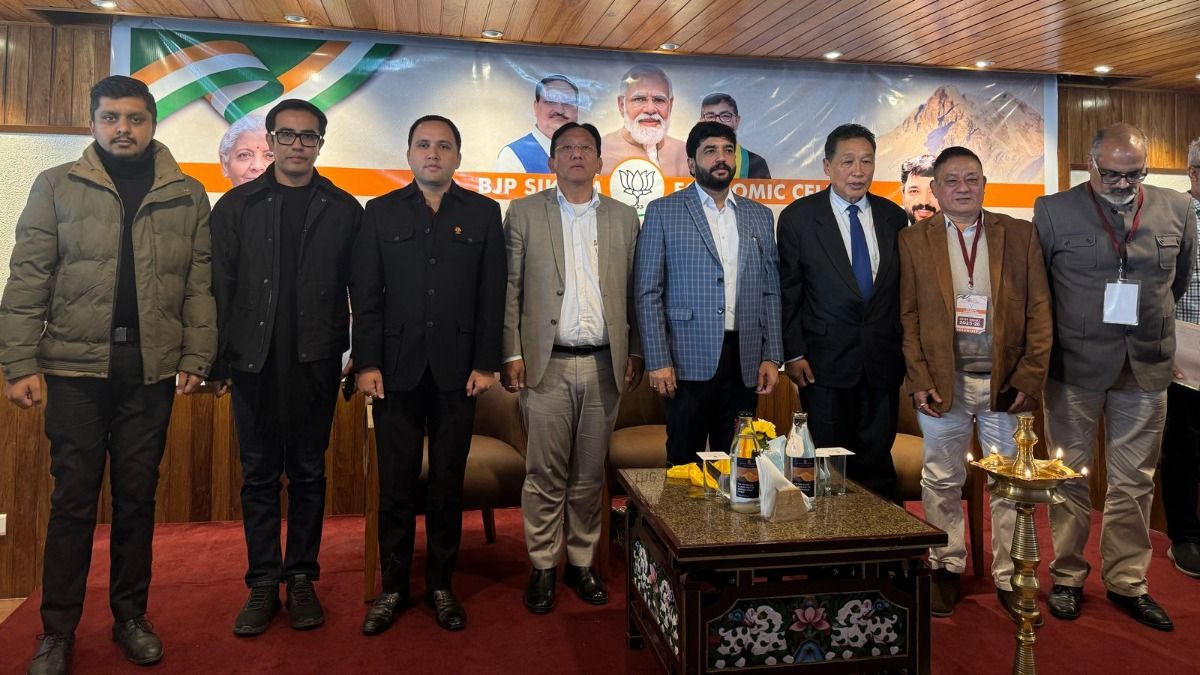 Sikkim Krantikari Morcha leaders attend interactive session on Union Budget in Gangtok Sikkim Krantikari Morcha leaders attend interactive session on Union Budget in Gangtok