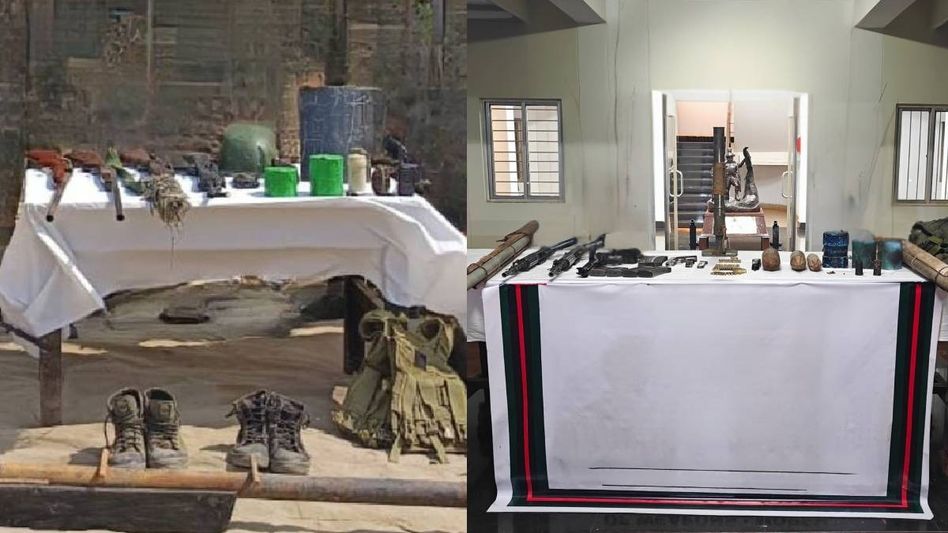 Manipur sees surrender of 99 weapons in three days following joint security efforts Manipur sees surrender of 99 weapons in three days following joint security efforts