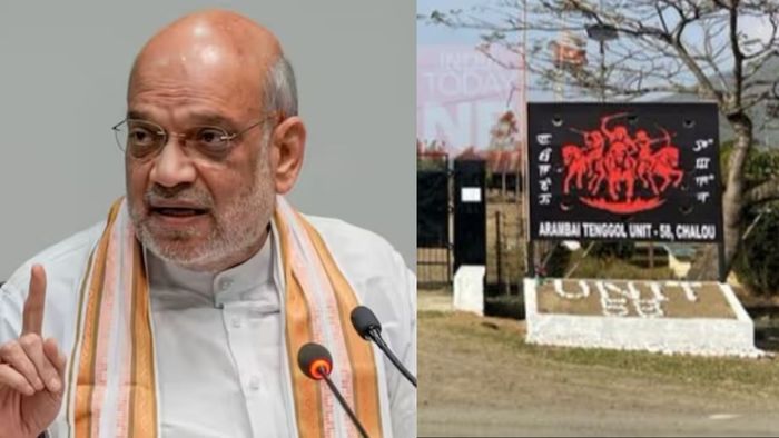 Manipur: Arambai Tenggol praises Amit Shah for peace efforts in state