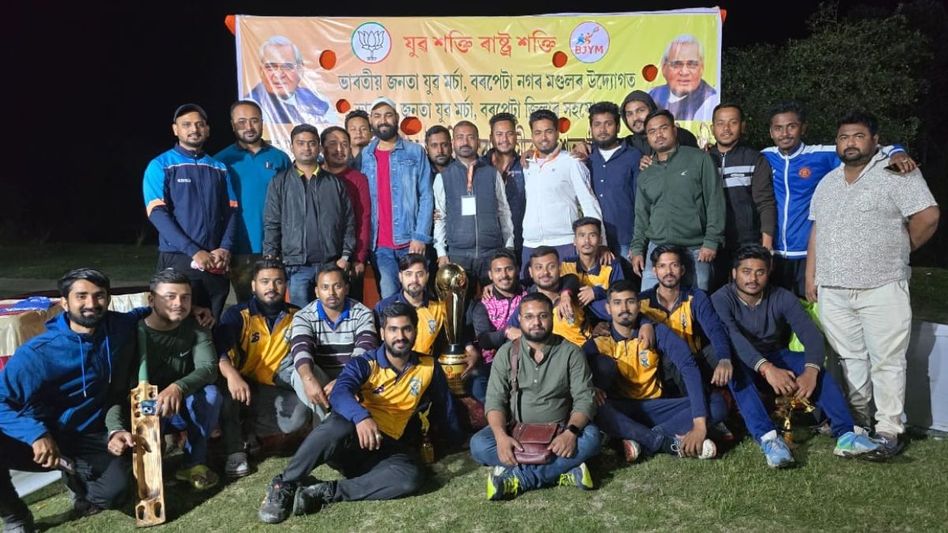 SANKAR XI triumphs in ATAL CUP 2025 with commanding 6-wicket win SANKAR XI triumphs in ATAL CUP 2025 with commanding 6-wicket win