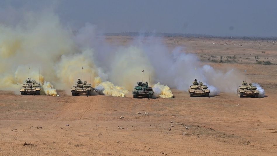 Army’s Trishakti Corps conducts live-firing exercise to enhance combat readiness Army’s Trishakti Corps conducts live-firing exercise to enhance combat readiness
