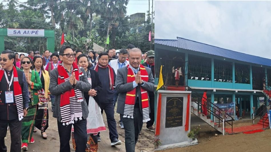 Arunachal minister inaugurates community hall in East Siang's Oyan, focus on development Arunachal minister inaugurates community hall in East Siang's Oyan, focus on development