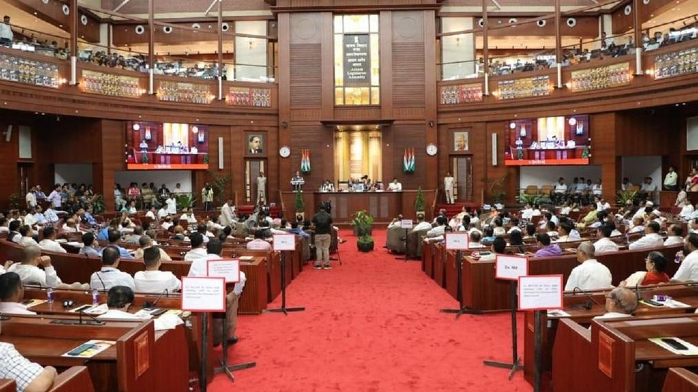 Ruckus in Assam assembly as BJP, opposition engage in war of words