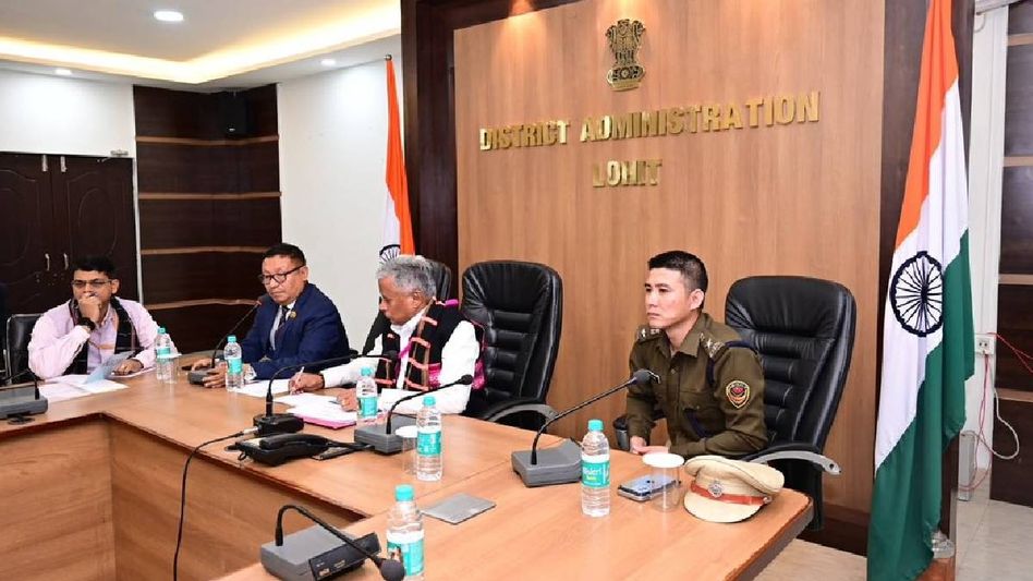 Union minister reviews Central schemes in Arunachal's Lohit, stresses efficient governance Union minister reviews Central schemes in Arunachal's Lohit, stresses efficient governance