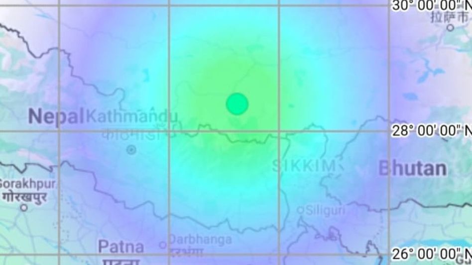 Earthquake of magnitude 5.2 jolts Sikkim Earthquake of magnitude 5.2 jolts Sikkim