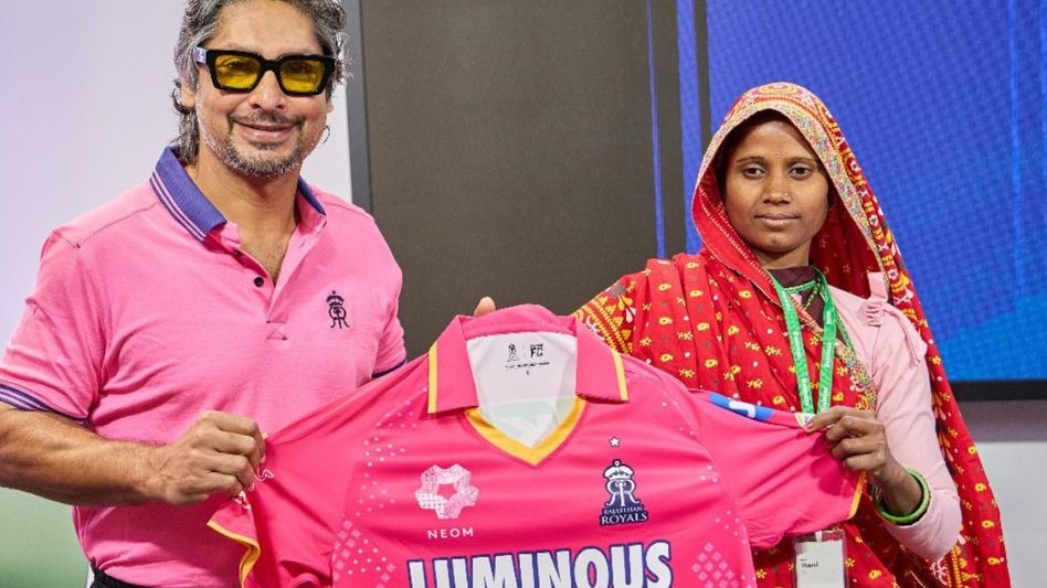 Rajasthan Royals unveil ‘Pink Promise’ jersey, set to host special IPL match on May 1 Rajasthan Royals unveil ‘Pink Promise’ jersey, set to host special IPL match on May 1