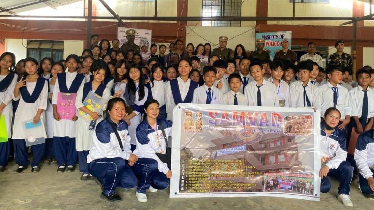 Arunachal police strengthens community ties by donating 25 school fans at government school