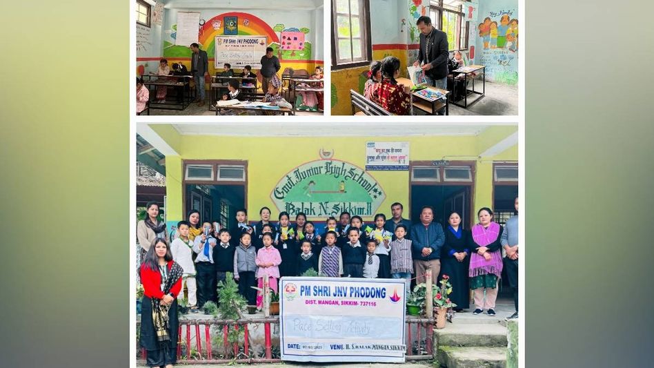 Sikkim: Pace-setting activity conducted at Mangan school for enhanced educational collab Sikkim: Pace-setting activity conducted at Mangan school for enhanced educational collab
