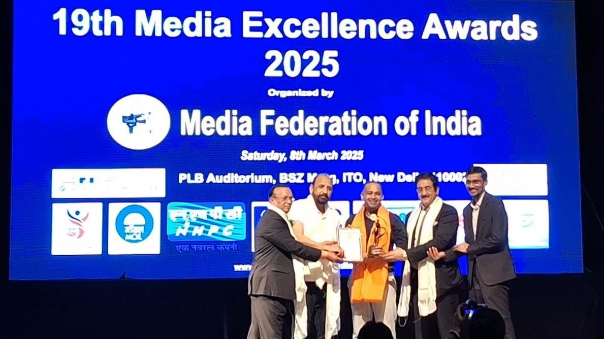 Sikkim's Amit Patro wins 'best journalist' award in New Delhi