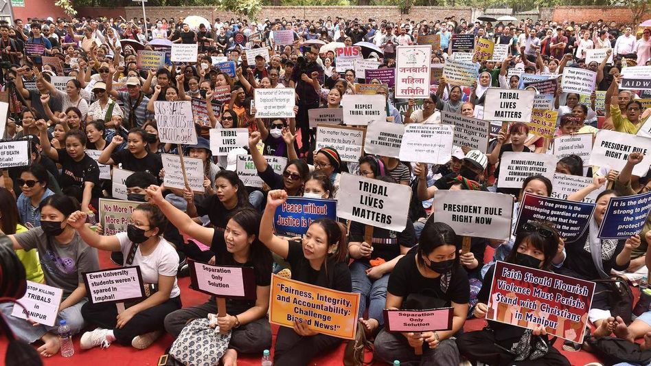 Manipur: Kuki women body condemns security forces alleged crackdown on Women’s Day protest Manipur: Kuki women body condemns security forces alleged crackdown on Women’s Day protest
