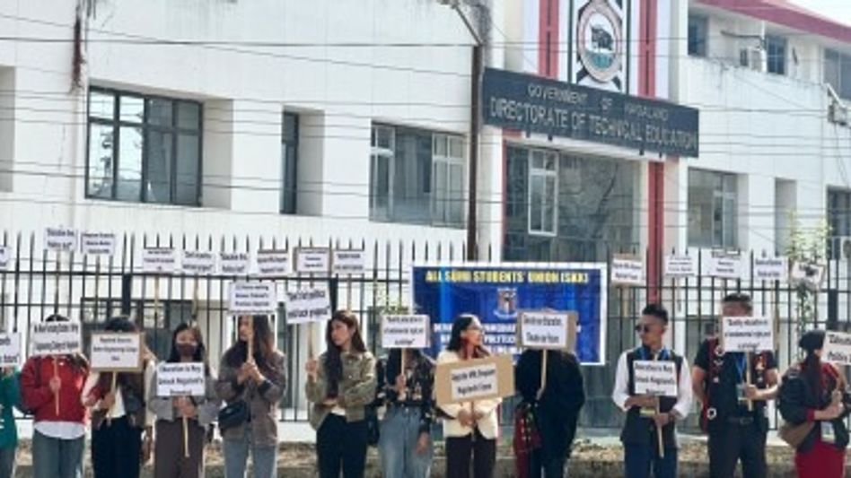 Nagaland urges students' body to end protest, calls meeting on civil engineering degree at Khelhoshe Polytechnic Nagaland urges students' body to end protest, calls meeting on civil engineering degree at Khelhoshe Polytechnic