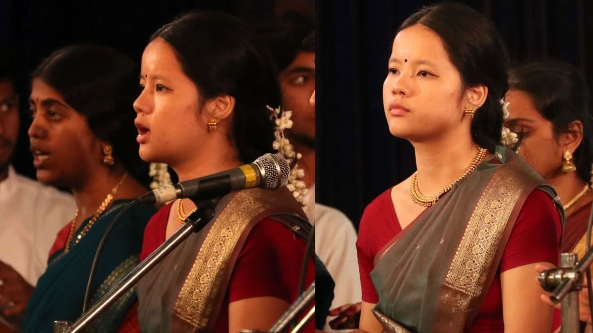 Arunachal’s Ashapmai Dellang becomes state's first Carnatic music graduate