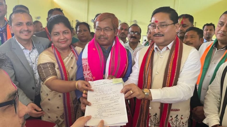 Assam: NDA-backed candidates poised for victory in Rabha Hasong Council polls, says Dilip Saikia Assam: NDA-backed candidates poised for victory in Rabha Hasong Council polls, says Dilip Saikia
