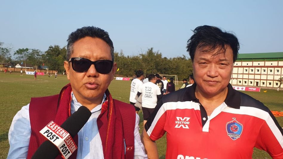 Arunachal minister PD Sona lauds Mebo MLA’s football initiative for youth development Arunachal minister PD Sona lauds Mebo MLA’s football initiative for youth development
