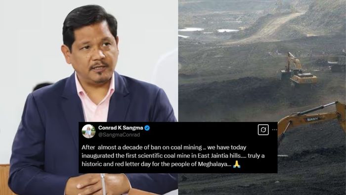 Meghalaya restarts coal mining, CM inaugurates first scientific mine