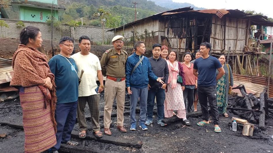 Arunachal: Fire destroys homes in New Seppa; authorities provide immediate relief Arunachal: Fire destroys homes in New Seppa; authorities provide immediate relief