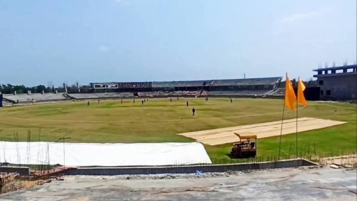 Tripura’s first international cricket stadium nears completion  