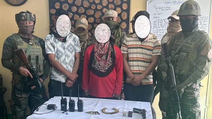 Manipur police arrest seven militants, seize large weapons cache