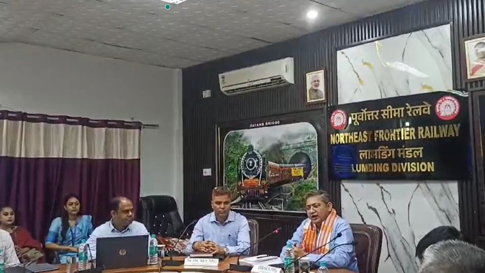 OSD to Mizoram CM pushes key rail projects at NF Railway meeting OSD to Mizoram CM pushes key rail projects at NF Railway meeting