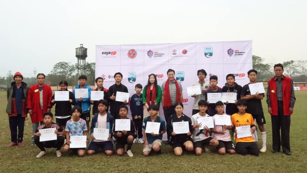 280 Arunachal footballers complete training, several selected for Meghalaya trial session 280 Arunachal footballers complete training, several selected for Meghalaya trial session