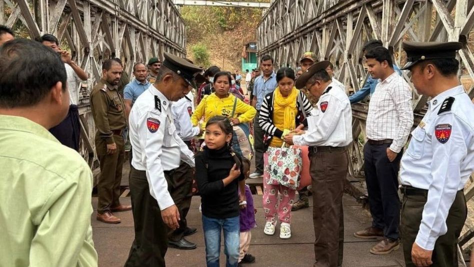 Manipur deports 27 Myanmar nationals for illegal entry Manipur deports 27 Myanmar nationals for illegal entry