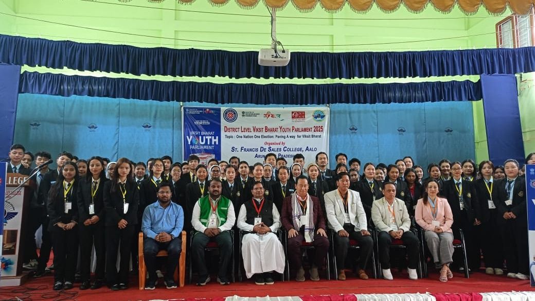 Arunachal: SFS College hosts district-level Viksit Bharat Youth Parliament 2025