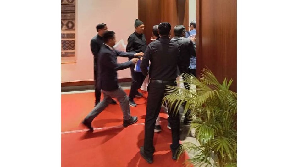 Assam: Pijush Hazarika accuses Congress MLA of physically assaulting Assembly speaker Assam: Pijush Hazarika accuses Congress MLA of physically assaulting Assembly speaker