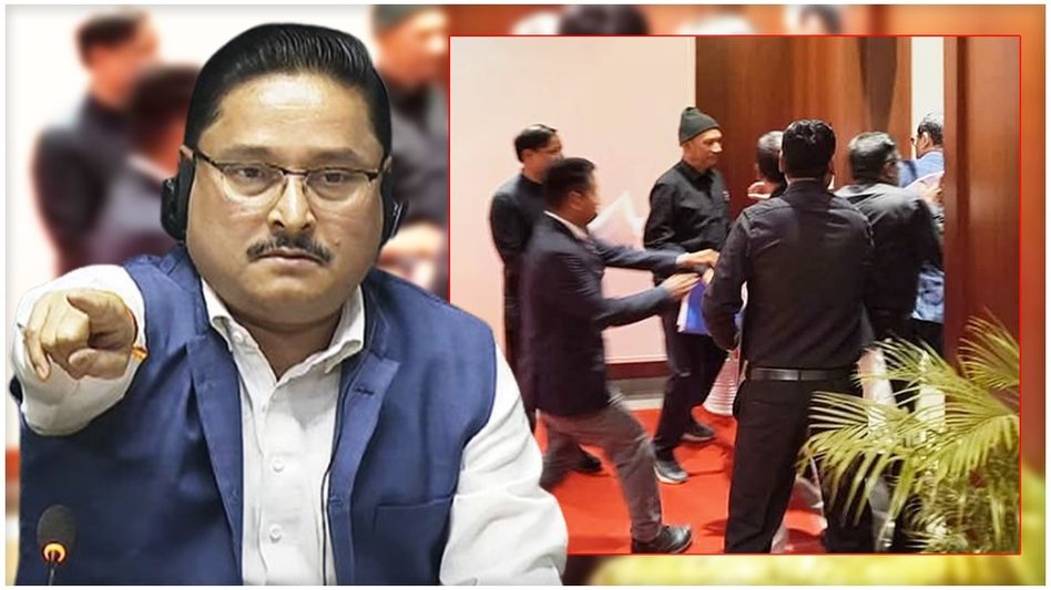 Assam BJP MP Dilip Saikia condemns Congress-AIUDF MLAs' unruly conduct, demands strict action Assam BJP MP Dilip Saikia condemns Congress-AIUDF MLAs' unruly conduct, demands strict action