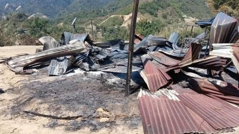 Mother-son burnt alive in suspected arson near Itanagar; daughter-in-law held Mother-son burnt alive in suspected arson near Itanagar; daughter-in-law held