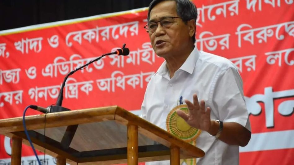 Tripura LoP moves privilege motion against minister over 'racial' remark during Budget discussion Tripura LoP moves privilege motion against minister over 'racial' remark during Budget discussion