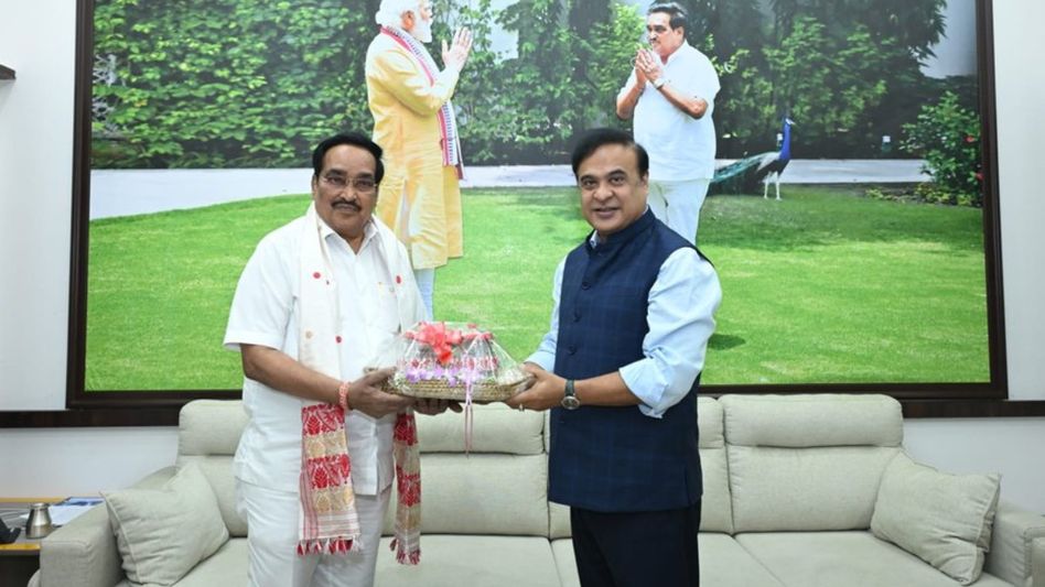 Assam CM discusses Silsako Beel rejuvenation, Jal Jeevan Mission with Union Minister Assam CM discusses Silsako Beel rejuvenation, Jal Jeevan Mission with Union Minister