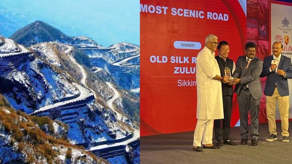 Sikkim's Old Silk Route wins 'Most Scenic Route in India' title at India Today Travel Awards 2025 Sikkim's Old Silk Route wins 'Most Scenic Route in India' title at India Today Travel Awards 2025