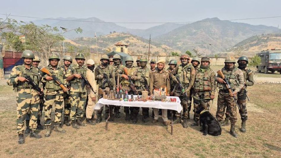 Manipur: Security forces recover IEDs, grenades, and firearms during search operations Manipur: Security forces recover IEDs, grenades, and firearms during search operations