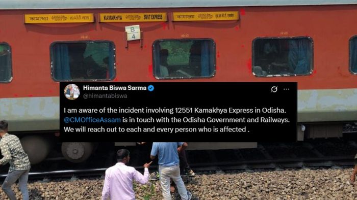 Assam CM pledges support following Kamakhya Express derailment in Odisha