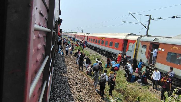 Assam-bound Kamakhya Express derails in Odisha, no casualties reported