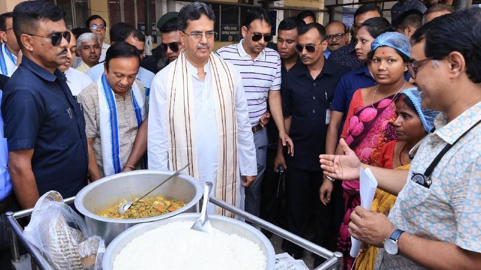 Tripura CM launches affordable mid day meal service for patients' families at GB Pant Hospital Tripura CM launches affordable mid day meal service for patients' families at GB Pant Hospital