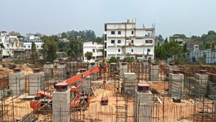 Tripura's first earthquake-resistant high-rise nears completion