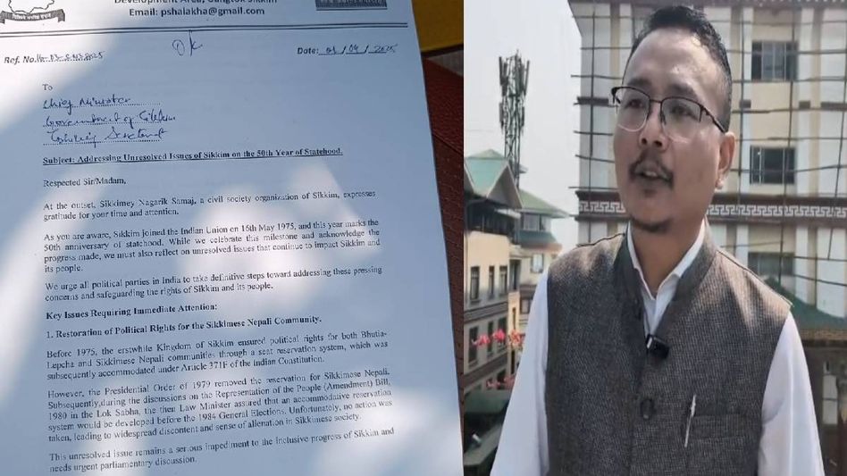 Sikkim’s civil society calls for urgent action on long-pending issues ahead of 50th statehood anniversary Sikkim’s civil society calls for urgent action on long-pending issues ahead of 50th statehood anniversary