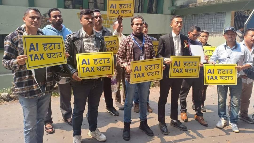 Sikkim drivers demand removal of AI system, tax reduction