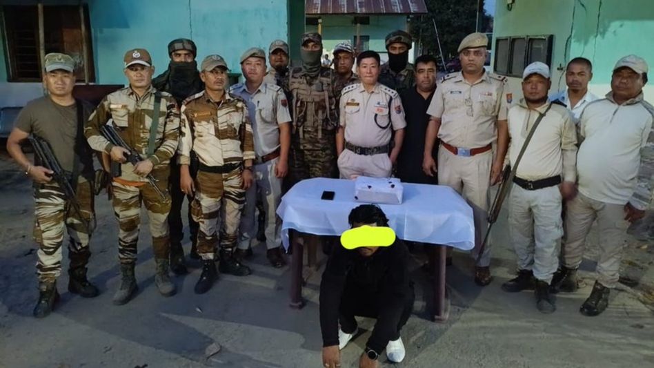 Manipur security forces arrest three in separate operations, seize suspected brown sugar Manipur security forces arrest three in separate operations, seize suspected brown sugar