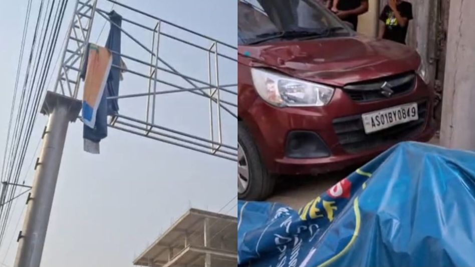 Assam: Man electrocuted while installing advertisement hoarding in Dhubri, hospitalised Assam: Man electrocuted while installing advertisement hoarding in Dhubri, hospitalised