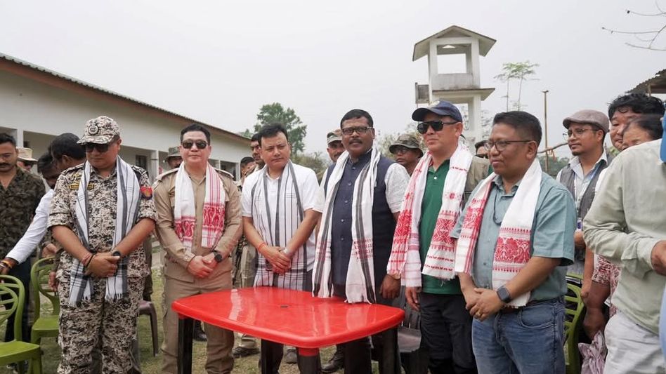 Assam-Arunachal MLAs conduct joint inspection of boundary areas for peaceful resolution Assam-Arunachal MLAs conduct joint inspection of boundary areas for peaceful resolution
