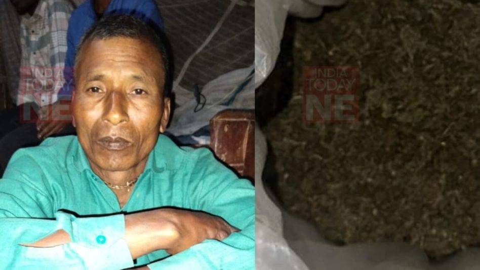Assam: Police nab drug peddler, seize over 3 kg of ganja in Dhubri Assam: Police nab drug peddler, seize over 3 kg of ganja in Dhubri