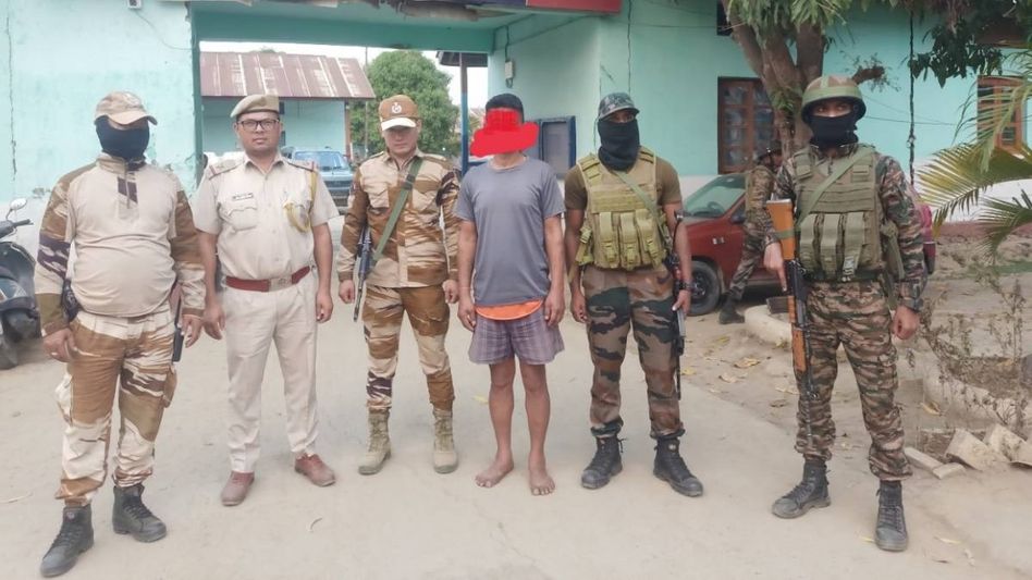 Four militants apprehended in coordinated operations across Manipur Four militants apprehended in coordinated operations across Manipur
