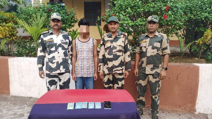 Meghalaya BSF apprehends Bangladeshi tout near Dawki border