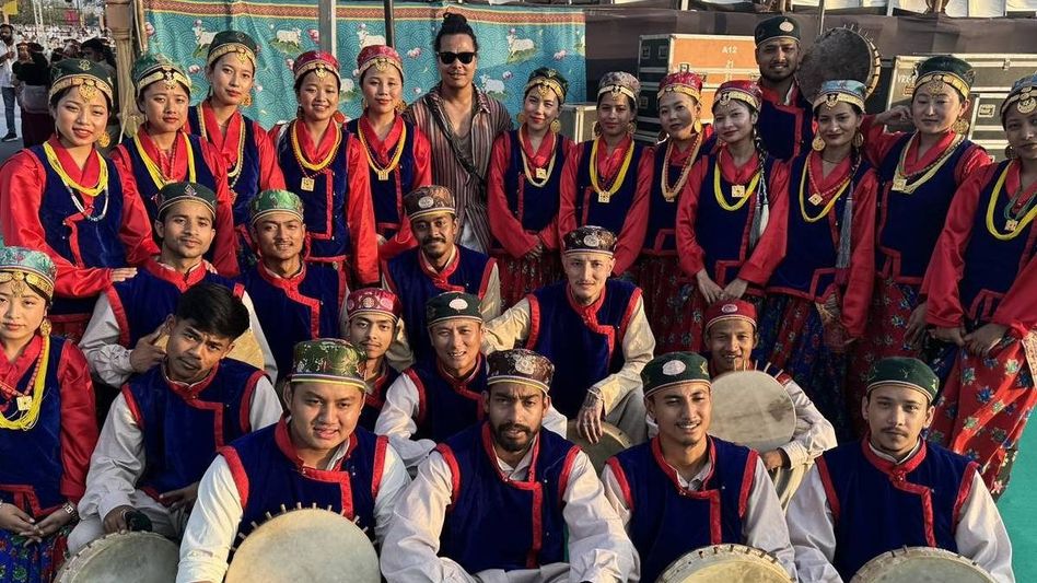Sikkim artistes perform traditional dances at Gujarat's Madhavpur Mela Sikkim artistes perform traditional dances at Gujarat's Madhavpur Mela